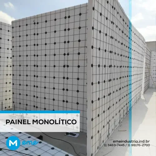 Painel Monolítico de EPS - EMEPAINEL